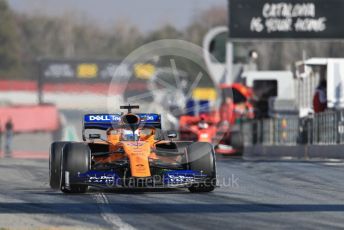 World © Octane Photographic Ltd. Formula 1 – Winter Testing - Test 2 - Day 4. McLaren MCL34 – Carlos Sainz. Circuit de Barcelona-Catalunya. Friday 1st March 2019.