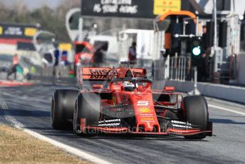 World © Octane Photographic Ltd. Formula 1 – Winter Testing - Test 2 - Day 4. Scuderia Ferrari SF90 – Sebastian Vettel. Circuit de Barcelona-Catalunya. Friday 1st March 2019.