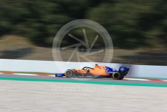 World © Octane Photographic Ltd. Formula 1 – Winter Testing - Test 2 - Day 4. McLaren MCL34 – Carlos Sainz. Circuit de Barcelona-Catalunya. Friday 1st March 2019.