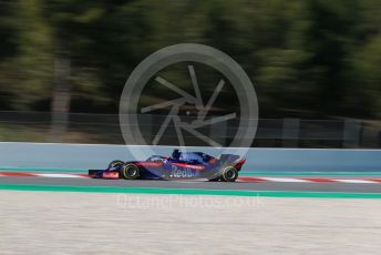 World © Octane Photographic Ltd. Formula 1 – Winter Testing - Test 2 - Day 4. Scuderia Toro Rosso STR14 – Daniil Kvyat. Circuit de Barcelona-Catalunya. Friday 1st March 2019.