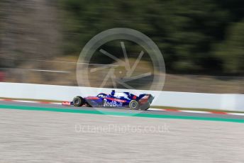 World © Octane Photographic Ltd. Formula 1 – Winter Testing - Test 2 - Day 4. Scuderia Toro Rosso STR14 – Daniil Kvyat. Circuit de Barcelona-Catalunya. Friday 1st March 2019.