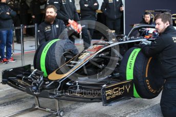 World © Octane Photographic Ltd. Formula 1 – Winter Testing - Test 2 - Day 4. Rich Energy Haas F1 Team VF19 – Romain Grosjean. Circuit de Barcelona-Catalunya. Friday 1st March 2019.