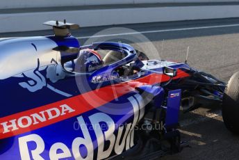 World © Octane Photographic Ltd. Formula 1 – Winter Testing - Test 2 - Day 4. Scuderia Toro Rosso STR14 – Daniil Kvyat. Circuit de Barcelona-Catalunya. Friday 1st March 2019.