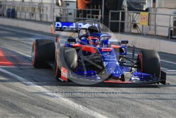 World © Octane Photographic Ltd. Formula 1 – Winter Testing - Test 2 - Day 4. Scuderia Toro Rosso STR14 – Daniil Kvyat. Circuit de Barcelona-Catalunya. Friday 1st March 2019.