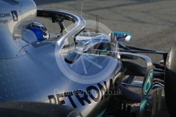 World © Octane Photographic Ltd. Formula 1 – Winter Testing - Test 2 - Day 4. Mercedes AMG Petronas Motorsport AMG F1 W10 EQ Power+ - Valtteri Bottas. Circuit de Barcelona-Catalunya. Friday 1st March 2019.