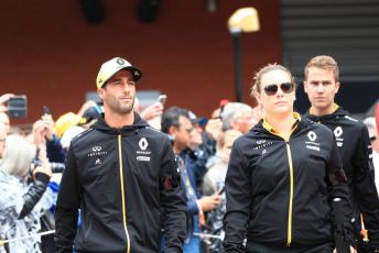 World © Octane Photographic Ltd. Formula 1 – Belgium GP - Drivers Parade. Renault Sport F1 Team RS19 – Daniel Ricciardo. Circuit de Spa Francorchamps, Belgium. Sunday 1st September 2019.