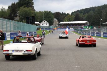 World © Octane Photographic Ltd. Formula 1 - Belgium GP - Drivers Parade. Anthoine Hubert tribute. Circuit de Spa Francorchamps, Belgium. Sunday 1st September 2019.