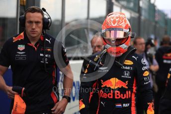 World © Octane Photographic Ltd. Formula 1 – Belgium GP - Grid. Aston Martin Red Bull Racing RB15 – Max Verstappen. Circuit de Spa Francorchamps, Belgium. Sunday 1st September 2019.
