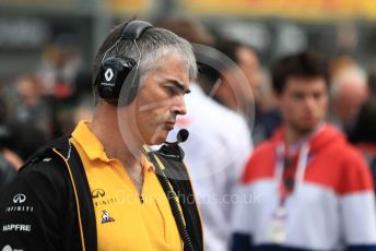 World © Octane Photographic Ltd. Formula 1 - Belgium GP - Grid. Nick Chester – Chassis Technical Director at Renault Sport Formula 1 Team. Circuit de Spa Francorchamps, Belgium. Sunday 1st September 2019.