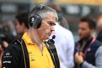 World © Octane Photographic Ltd. Formula 1 - Belgium GP - Grid. Nick Chester – Chassis Technical Director at Renault Sport Formula 1 Team. Circuit de Spa Francorchamps, Belgium. Sunday 1st September 2019.