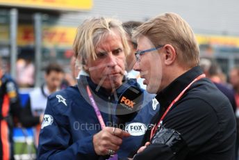 World © Octane Photographic Ltd. Formula 1 – Belgium GP - Grid. Mika Hakkinen. Circuit de Spa Francorchamps, Belgium. Sunday 1st September 2019.