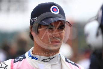 World © Octane Photographic Ltd. Formula 1 – Belgium GP - Grid. SportPesa Racing Point RP19 – Lance Stroll. Circuit de Spa Francorchamps, Belgium. Sunday 1st September 2019.
