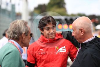 World © Octane Photographic Ltd. Formula 1 - Belgium GP - Grid. Giuliano Alesi - Ferrari Driver Academy. Circuit de Spa Francorchamps, Belgium. Sunday 1st September 2019.