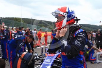 World © Octane Photographic Ltd. Formula 1 – Belgium GP - Grid. Scuderia Toro Rosso STR14 – Daniil Kvyat. Circuit de Spa Francorchamps, Belgium. Sunday 1st September 2019.
