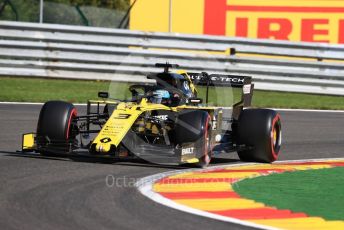 World © Octane Photographic Ltd. Formula 1 – Belgium GP - Practice 1. Renault Sport F1 Team RS19 – Daniel Ricciardo. Circuit de Spa Francorchamps, Belgium. Friday 30th August 2019.