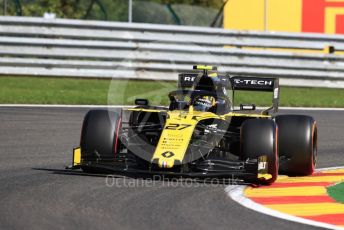 World © Octane Photographic Ltd. Formula 1 – Belgium GP - Practice 1. Renault Sport F1 Team RS19 – Nico Hulkenberg. Circuit de Spa Francorchamps, Belgium. Friday 30th August 2019.