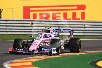 World © Octane Photographic Ltd. Formula 1 – Belgium GP - Practice 1. SportPesa Racing Point RP19 – Lance Stroll. Circuit de Spa Francorchamps, Belgium. Friday 30th August 2019.