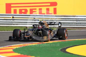 World © Octane Photographic Ltd. Formula 1 – Belgium GP - Practice 1. Rich Energy Haas F1 Team VF19 – Kevin Magnussen. Circuit de Spa Francorchamps, Belgium. Friday 30th August 2019.