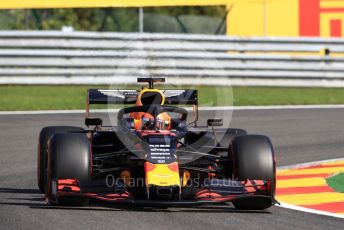 World © Octane Photographic Ltd. Formula 1 – Belgium GP - Practice 1. Aston Martin Red Bull Racing RB15 – Max Verstappen. Circuit de Spa Francorchamps, Belgium. Friday 30th August 2019.