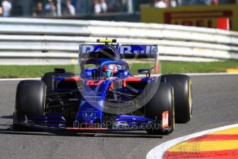 World © Octane Photographic Ltd. Formula 1 – Belgium GP - Practice 1. Scuderia Toro Rosso - Pierre Gasly. Circuit de Spa Francorchamps, Belgium. Friday 30th August 2019.