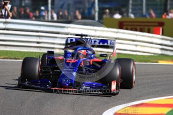 World © Octane Photographic Ltd. Formula 1 – Belgium GP - Practice 1. Scuderia Toro Rosso STR14 – Daniil Kvyat. Circuit de Spa Francorchamps, Belgium. Friday 30th August 2019.