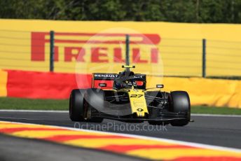 World © Octane Photographic Ltd. Formula 1 – Belgium GP - Practice 1. Renault Sport F1 Team RS19 – Nico Hulkenberg. Circuit de Spa Francorchamps, Belgium. Friday 30th August 2019.