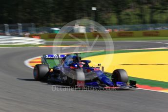 World © Octane Photographic Ltd. Formula 1 – Belgium GP - Practice 1. Scuderia Toro Rosso STR14 – Daniil Kvyat. Circuit de Spa Francorchamps, Belgium. Friday 30th August 2019.