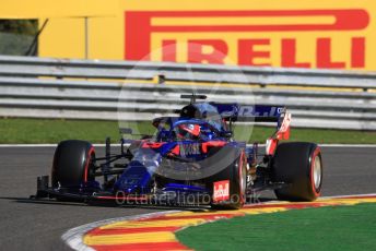 World © Octane Photographic Ltd. Formula 1 – Belgium GP - Practice 1. Scuderia Toro Rosso STR14 – Daniil Kvyat. Circuit de Spa Francorchamps, Belgium. Friday 30th August 2019.