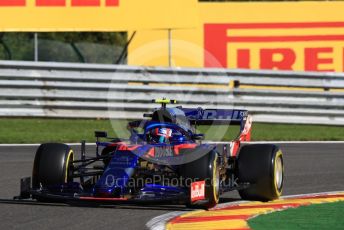 World © Octane Photographic Ltd. Formula 1 – Belgium GP - Practice 1. Scuderia Toro Rosso - Pierre Gasly. Circuit de Spa Francorchamps, Belgium. Friday 30th August 2019.