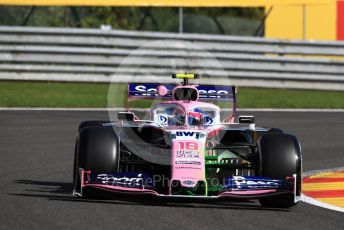 World © Octane Photographic Ltd. Formula 1 – Belgium GP - Practice 1. SportPesa Racing Point RP19 – Lance Stroll. Circuit de Spa Francorchamps, Belgium. Friday 30th August 2019.