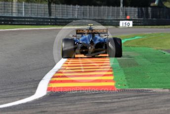 World © Octane Photographic Ltd. Formula 1 – Belgium GP - Practice 2. Rich Energy Haas F1 Team VF19 – Kevin Magnussen. Circuit de Spa Francorchamps, Belgium. Friday 30th August 2019.