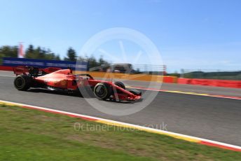 World © Octane Photographic Ltd. Formula 1 – Belgium GP - Practice 2. Scuderia Ferrari SF90 – Sebastian Vettel. Circuit de Spa Francorchamps, Belgium. Friday 30th August 2019.