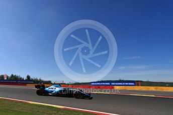 World © Octane Photographic Ltd. Formula 1 – Belgium GP - Practice 2. ROKiT Williams Racing FW 42 – George Russell. Circuit de Spa Francorchamps, Belgium. Friday 30th August 2019.