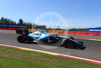 World © Octane Photographic Ltd. Formula 1 – Belgium GP - Practice 2. ROKiT Williams Racing FW 42 – George Russell. Circuit de Spa Francorchamps, Belgium. Friday 30th August 2019.