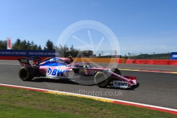 World © Octane Photographic Ltd. Formula 1 – Belgium GP - Practice 2. SportPesa Racing Point RP19 – Lance Stroll. Circuit de Spa Francorchamps, Belgium. Friday 30th August 2019.