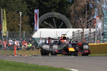 World © Octane Photographic Ltd. Formula 1 – Belgium GP - Practice 2. Aston Martin Red Bull Racing RB15 – Max Verstappen. Circuit de Spa Francorchamps, Belgium. Friday 30th August 2019.