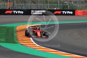 World © Octane Photographic Ltd. Formula 1 – Belgium GP - Practice 2. Scuderia Ferrari SF90 – Charles Leclerc. Circuit de Spa Francorchamps, Belgium. Friday 30th August 2019.