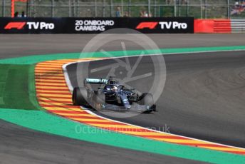 World © Octane Photographic Ltd. Formula 1 – Belgium GP - Practice 2. Mercedes AMG Petronas Motorsport AMG F1 W10 EQ Power+ - Lewis Hamilton. Circuit de Spa Francorchamps, Belgium. Friday 30th August 2019.