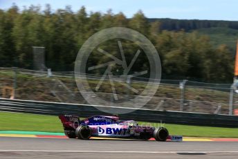World © Octane Photographic Ltd. Formula 1 – Belgium GP - Practice 2. SportPesa Racing Point RP19 – Lance Stroll. Circuit de Spa Francorchamps, Belgium. Friday 30th August 2019.