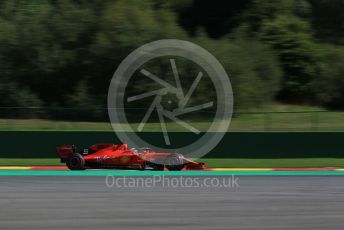 World © Octane Photographic Ltd. Formula 1 – Belgium GP - Practice 2. Scuderia Ferrari SF90 – Sebastian Vettel. Circuit de Spa Francorchamps, Belgium. Friday 30th August 2019.