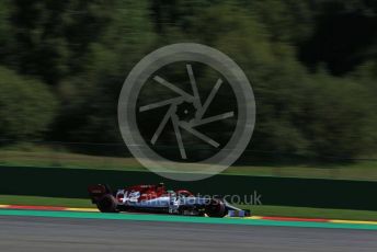 World © Octane Photographic Ltd. Formula 1 – Belgium GP - Practice 2. Alfa Romeo Racing C38 – Antonio Giovinazzi. Circuit de Spa Francorchamps, Belgium. Friday 30th August 2019.
