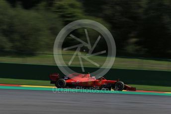 World © Octane Photographic Ltd. Formula 1 – Belgium GP - Practice 2. Scuderia Ferrari SF90 – Charles Leclerc. Circuit de Spa Francorchamps, Belgium. Friday 30th August 2019.