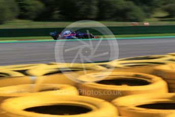 World © Octane Photographic Ltd. Formula 1 – Belgium GP - Practice 2. Scuderia Toro Rosso STR14 – Daniil Kvyat. Circuit de Spa Francorchamps, Belgium. Friday 30th August 2019.