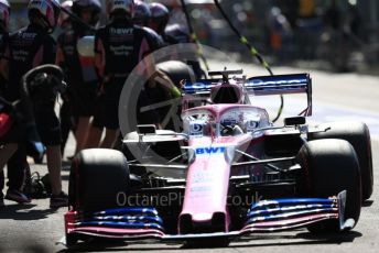 World © Octane Photographic Ltd. Formula 1 – Belgium GP - Practice 3. SportPesa Racing Point RP19 - Sergio Perez. Circuit de Spa Francorchamps, Belgium. Saturday 31st August 2019.