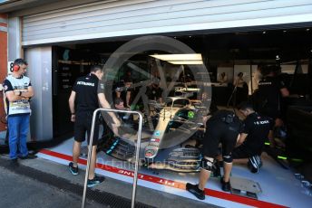 World © Octane Photographic Ltd. Formula 1 – Belgium GP - Practice 3. Mercedes AMG Petronas Motorsport AMG F1 W10 EQ Power+ - Lewis Hamilton. Circuit de Spa Francorchamps, Belgium. Saturday 31st August 2019.