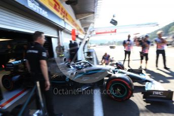 World © Octane Photographic Ltd. Formula 1 – Belgium GP - Practice 3. Mercedes AMG Petronas Motorsport AMG F1 W10 EQ Power+ - Valtteri Bottas. Circuit de Spa Francorchamps, Belgium. Saturday 31st August 2019.