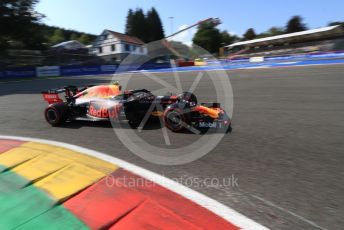 World © Octane Photographic Ltd. Formula 1 – Belgium GP - Qualifying. Aston Martin Red Bull Racing RB15 – Alexander Albon. Circuit de Spa Francorchamps, Belgium. Saturday 31st August 2019.