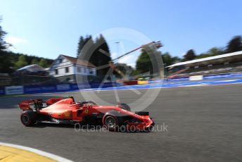 World © Octane Photographic Ltd. Formula 1 – Belgium GP - Qualifying. Scuderia Ferrari SF90 – Charles Leclerc. Circuit de Spa Francorchamps, Belgium. Saturday 31st August 2019.