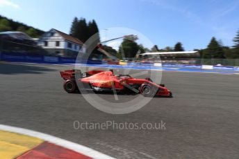 World © Octane Photographic Ltd. Formula 1 – Belgium GP - Qualifying. Scuderia Ferrari SF90 – Sebastian Vettel. Circuit de Spa Francorchamps, Belgium. Saturday 31st August 2019.