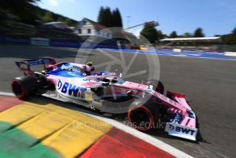 World © Octane Photographic Ltd. Formula 1 – Belgium GP - Qualifying. SportPesa Racing Point RP19 – Lance Stroll. Circuit de Spa Francorchamps, Belgium. Saturday 31st August 2019.